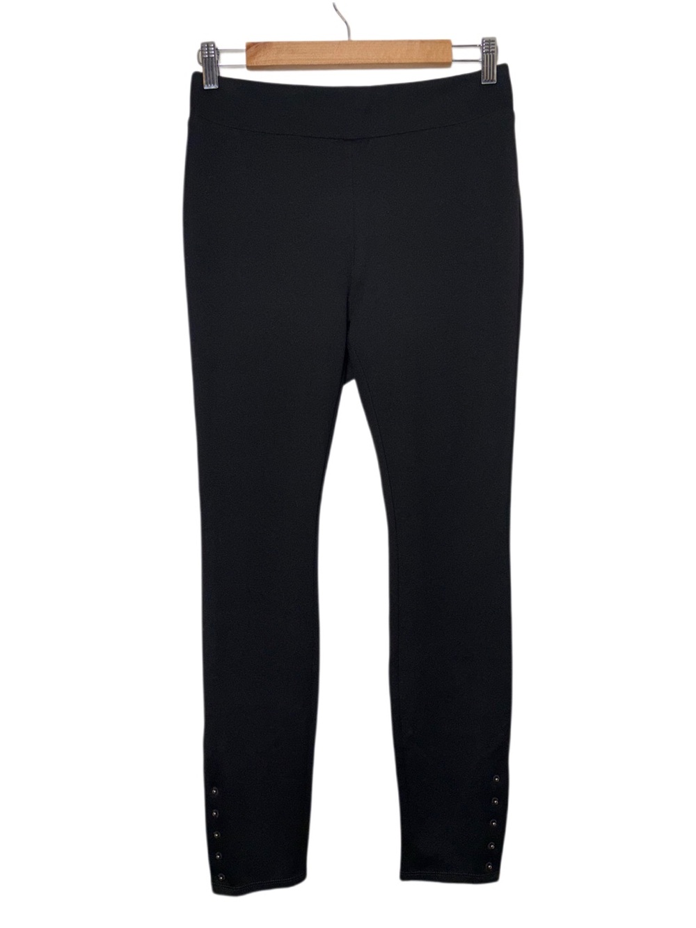 NWT White House black market Black Studded Ankle Leggings Women's Size Small